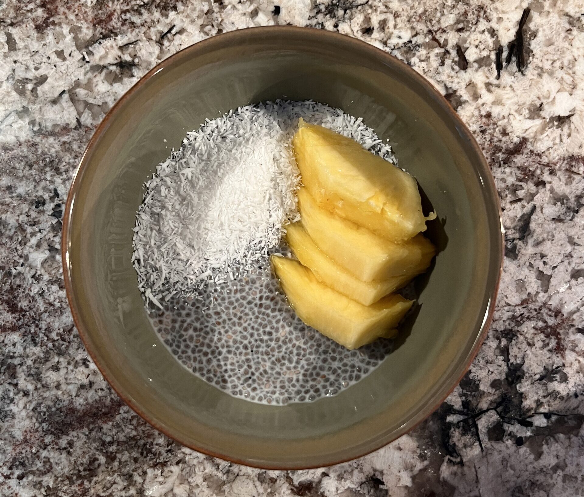 Nourish Your Follicular Phase; Coconut Tropics Chia Pudding